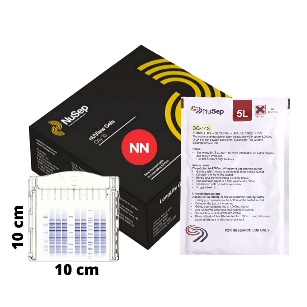 nUView™ Tris-Glycine UV reactive Precast Gel (NN)(Novex/Invitrogen)